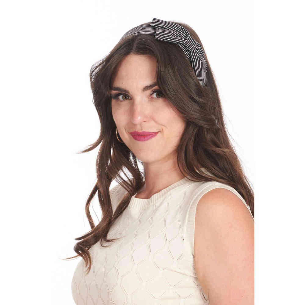 Banned - Genevieve Bow Bandeau - Noir